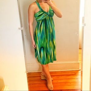 Calvin Klein Green Midi Dress